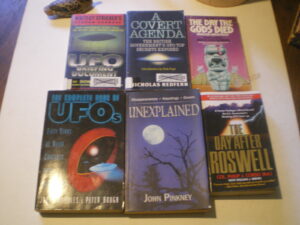 Assorted UFO books $10 each