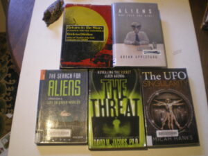 Assorted UFO books $15 each