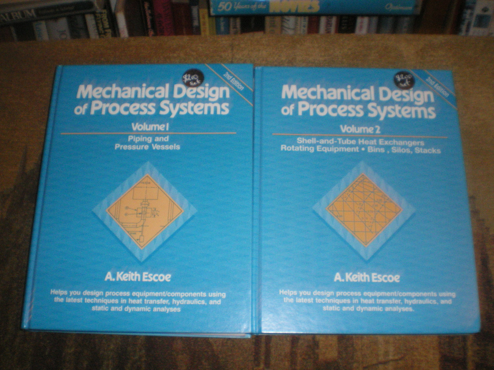 Mechanical Design of Process Systems by A Keith Escoe vols 1 & 2 The