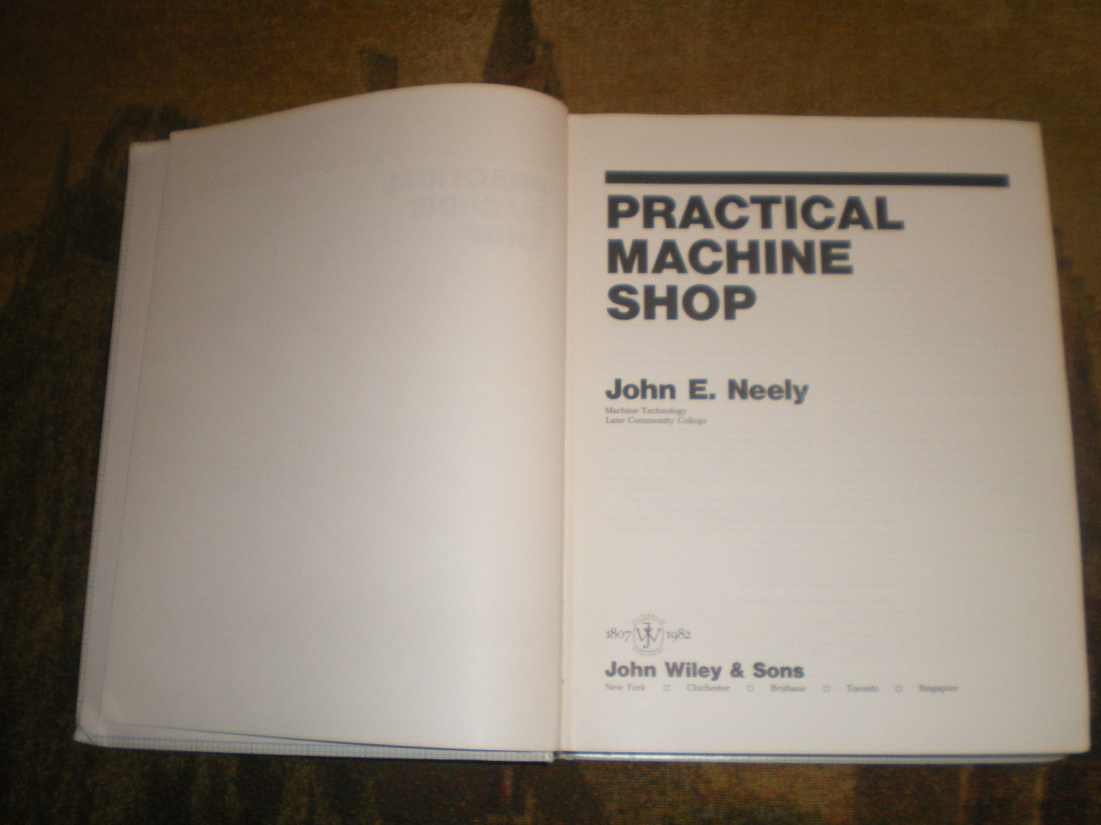 Practical Machine Shop by John E. Neely - Image 3