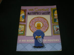 The Simpsons: Masterpiece Gallery - A Big Book Of Poster by Matt Groening