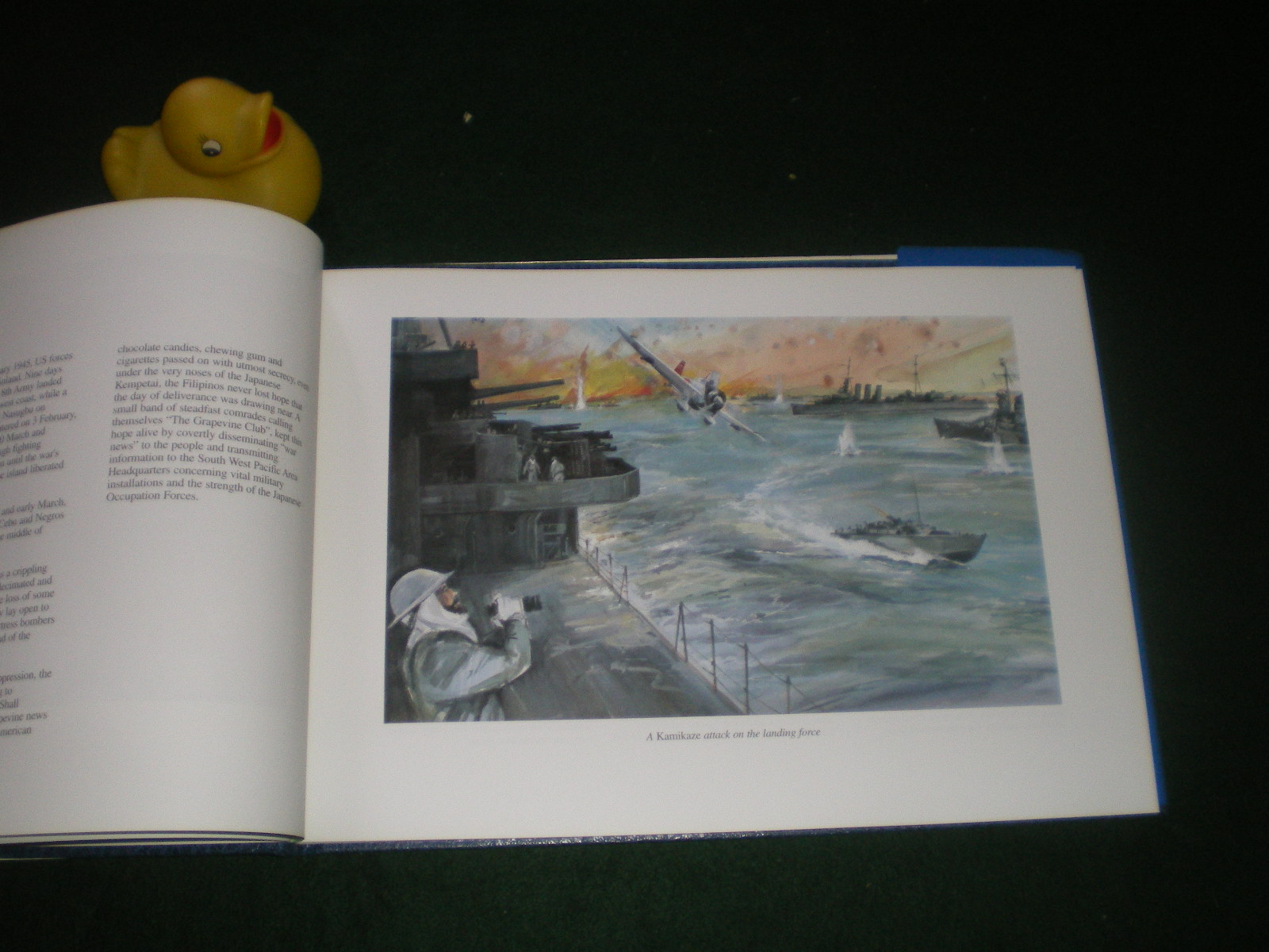The Battle Of Leyte Gulf: 50th Anniversary Commemoration 1944-1994 (1st edition) Words by Michael Tracey, Illustrations by Jeff Isaacs, Research by Irene Coombes. Australian Defence Force Publication, 1994. - Image 3