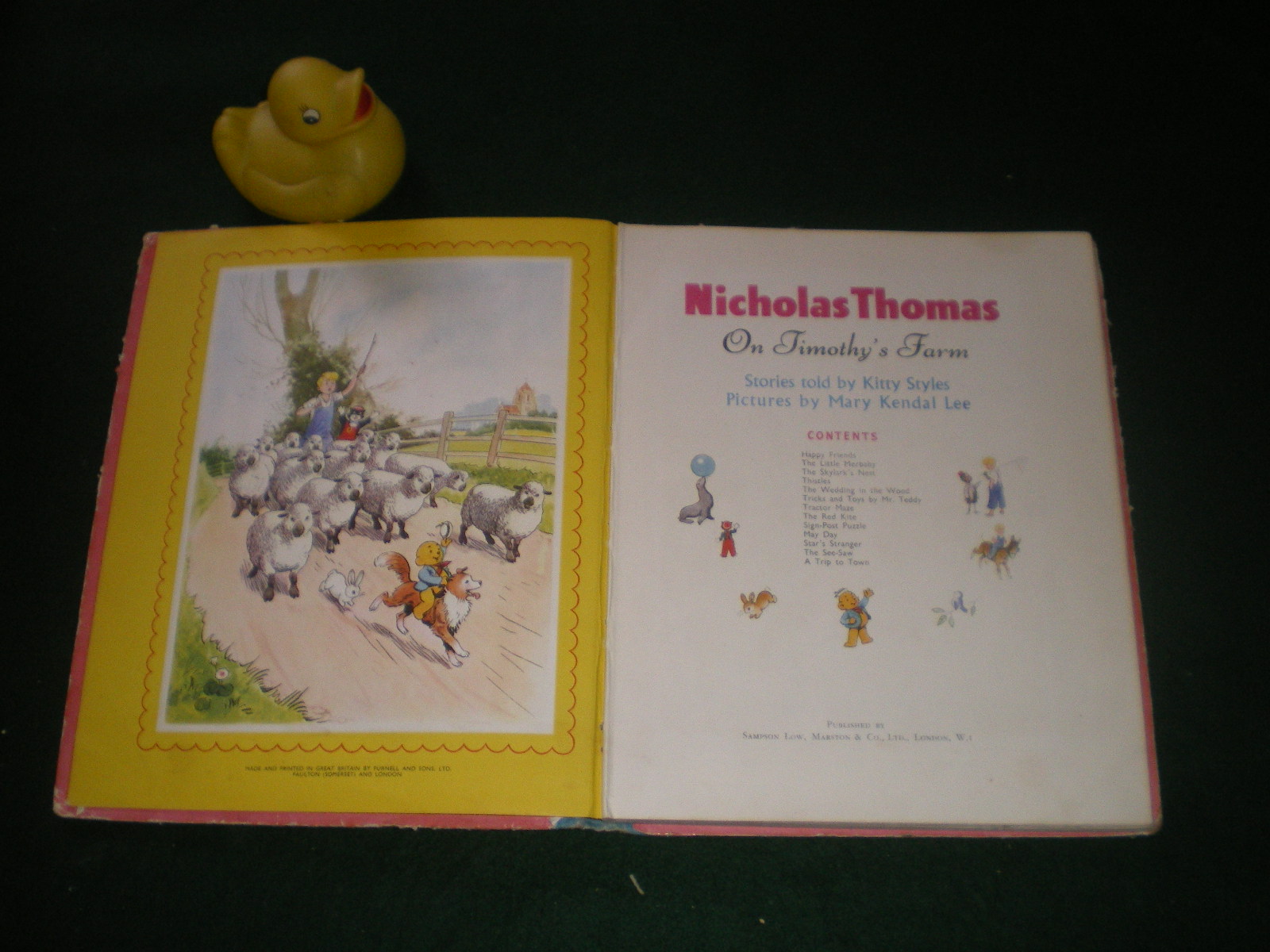 The Adventures Of Nicholas Thomas On Timothy's Farm by Kitty Styles and Mary Kendall Lee - Image 5