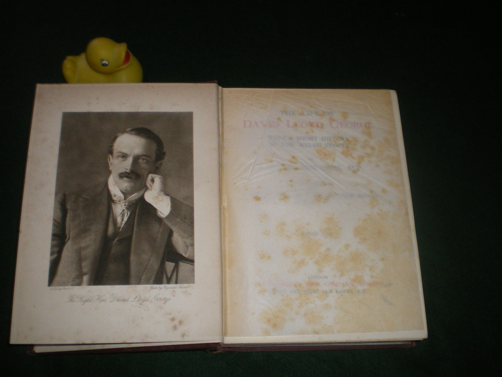 The Life Of David Lloyd George With A Short History Of The Welsh People (Vols 1, 2, 3) by J. Hugh Edwards. The Waverley Book Co. Ltd 1913 - Image 4