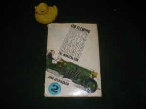 Chitty Chitty Bang Bang The Magical Car Adventure Story #2 (1st edition) by Ian Fleming. Illustrated by John Burningham. Jonathan Cape. 1964. $60