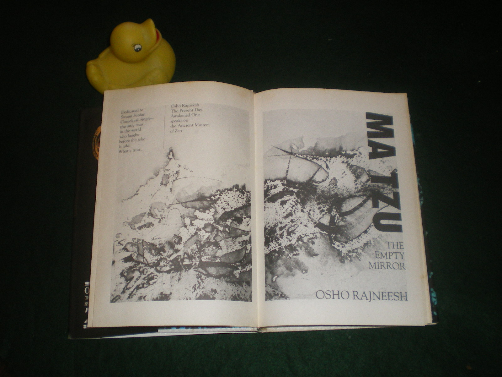 Ma Tzu: The Empty Mirror (1st edition) by Osho Rajneesh. The Rebel Publishing House, 1988. - Image 3