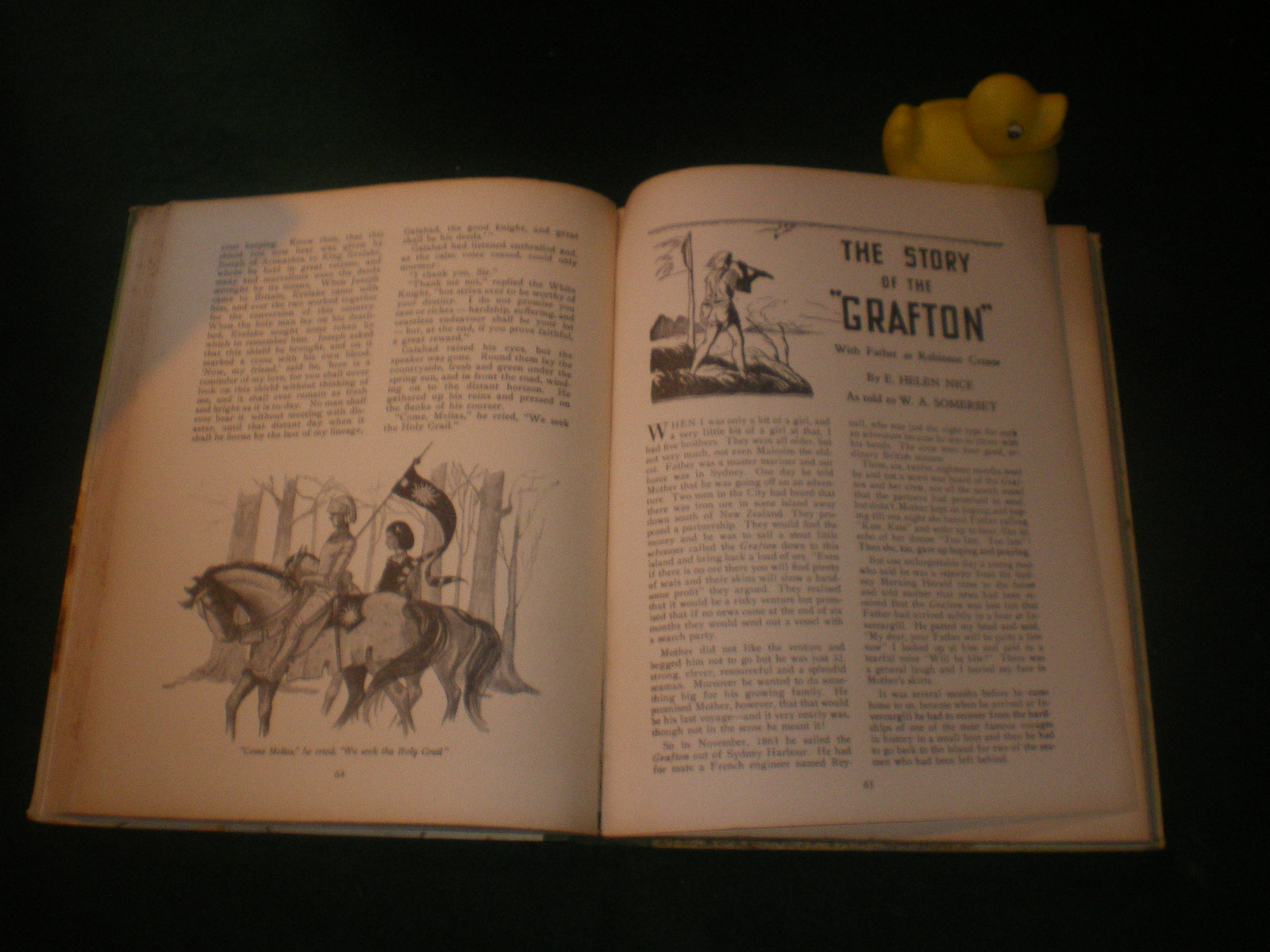 The Girl: Vintage Short Stories For Children, various authors. O.P.C. Quality Productions, 1948. - Image 4