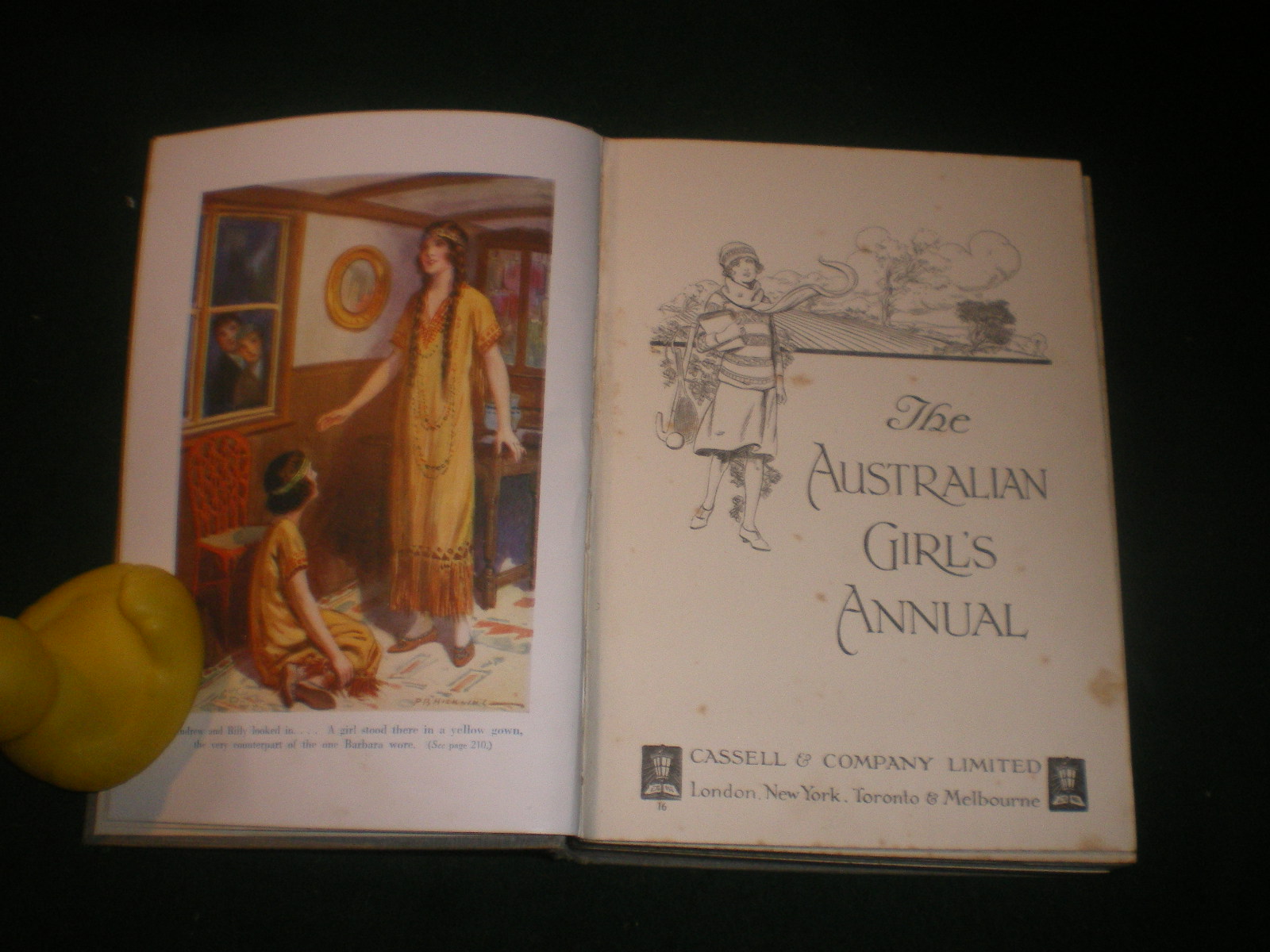 The Australian Girls' Annual Two Volumes. Cassell and Co. $45 each. - Image 2