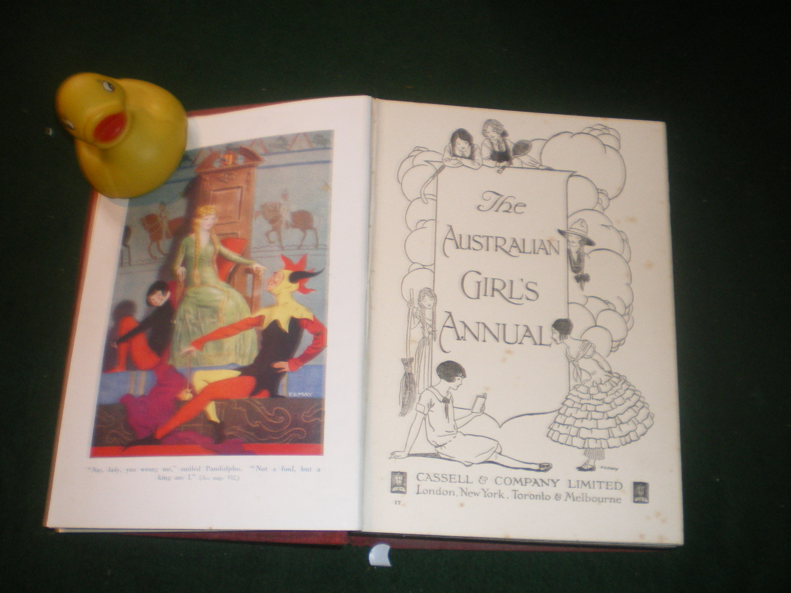 The Australian Girls' Annual Two Volumes. Cassell and Co. $45 each. - Image 3