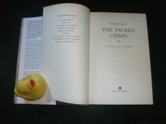 The Sacred Chain: A History Of The Jews by Norman Cantor - Image 3