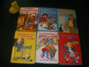 Assorted Enid Blyton Titles. Dean and Sons, 1970s. $12 per book.