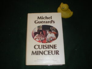 Michel Guerard's Cuisine Minceur (1st English language edition) by Michel Guerard. Macmillan, 1977