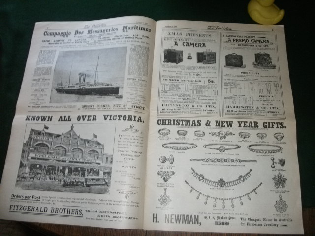 Christmas Number of The Bulletin, Saturday, December 9, 1899 Lawson, Henry, McCrae, Hugh & The Banjo - Image 11