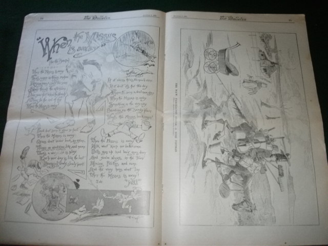 Christmas Number of The Bulletin, Saturday, December 9, 1899 Lawson, Henry, McCrae, Hugh & The Banjo - Image 7