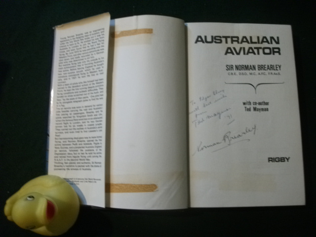 Australian Aviatior by Sir Norman Brearley and Ted Mayman signed by both authors - Image 3