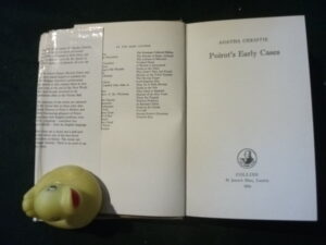 Poirot's Early Cases (1st edition) by Agatha Christie. Colllins, 1974