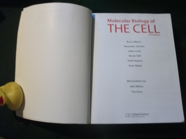 Molecular Biology Of The Cell by Bruce Alberts et al. Garland Science, 2008 - Image 13
