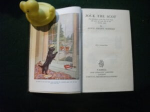 Jock The Scot (1st edition) by Alice Grant Rosman. Cassell and Co, 1930