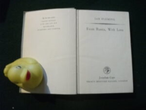 From Russia With Love (1st edition) by Ian Fleming. Jonathan Cape, 1957