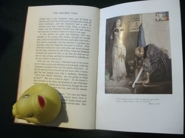 Tales From Chaucer: The Canterbury Tales Done Into Prose (1st edition) by Eleanor Farjeon. Illustrated by W. Russell Flint. The Medici Society, 1930 - Image 3