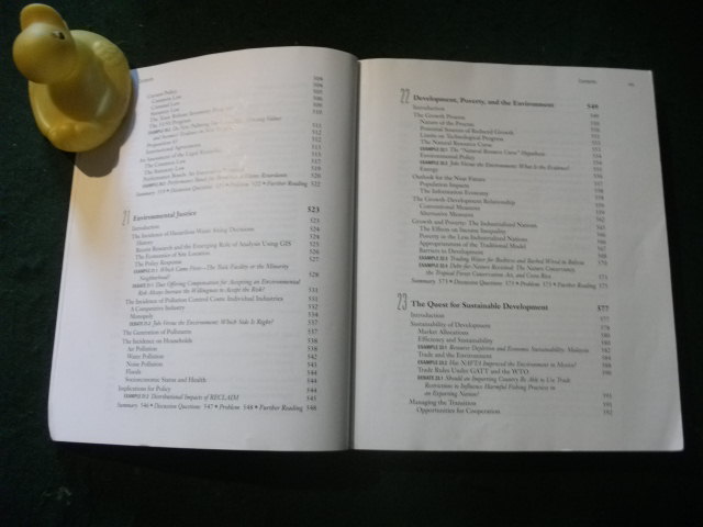 Environmental & Natural Resource Economics by Tom Tietenberg and Lynne Lewis. Pearson, Addison-Wesley, 2009 - Image 4