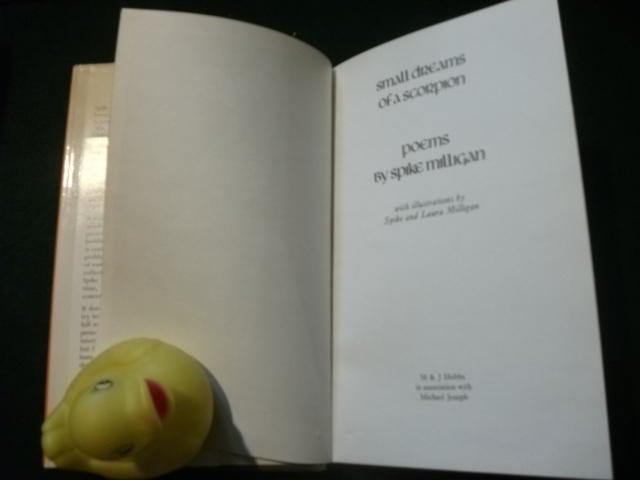 Spike Milligan Books: Rommel? Gunner Who?: A Confrontation In The Desert; Small Dreams Of A Scorpion: Poems; The Q Annual by Spike Milligan. $28 each. - Image 10