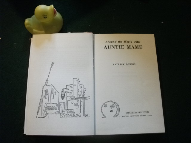 Around The World With Auntie Mame (1st edition) by Patrick Dennis. Shakespeare Head Press, 1958 - Image 3