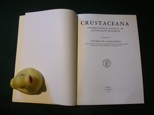 Crustaceana: International Journal Of Crustacean Research Supplement 4: Studies On Gammaridea by E. J. Brill. Leiden, 1977 - Image 4