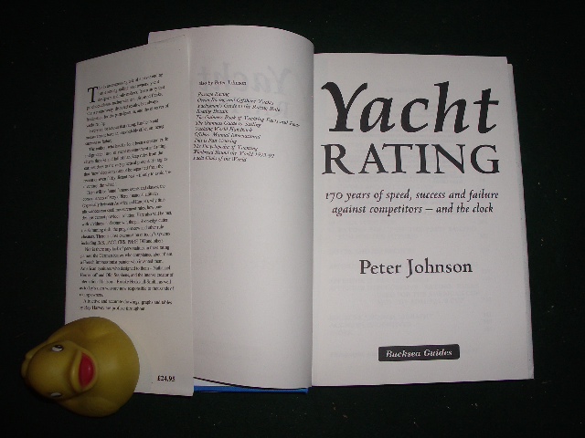 Yacht Rating (1st edition) by Peter Johnson. Bucksea Guides, 1997 - Image 4