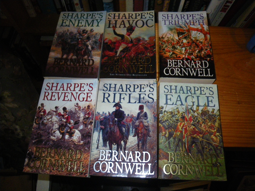 Bernard Cornwall Sharpe's series collection of 18 paperbacks all VG read only once - Image 4