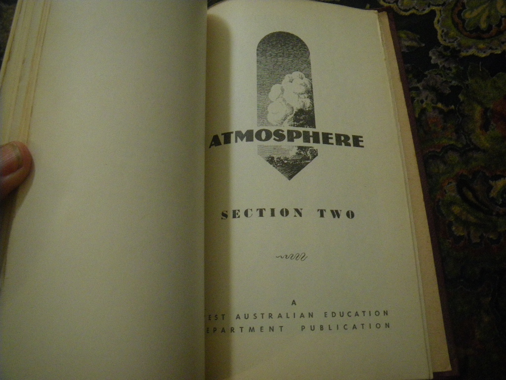Science A... Second Year Education department WA 5 booklets bound circa 1960 - Image 4