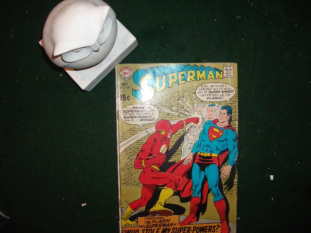 Superman Oct 1969 #220: The Flash and Superman in 