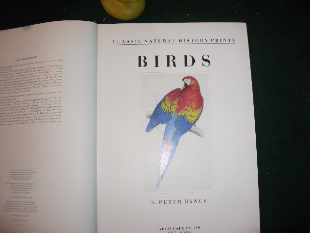 Birds: Classic Natural History Prints by (1st edition) S. Peter Dance (ed). Particular Books, 2010 - Image 8