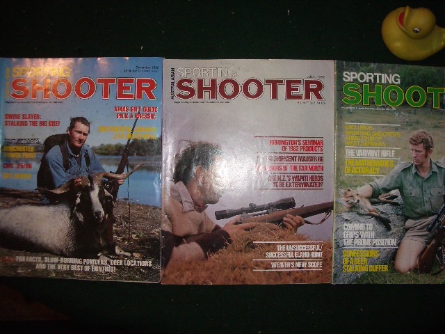Australasian Sporting Shooter Magazine - 80s and 90s. $100 for ten. - Image 2