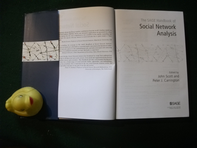 The SAGE Handbook Of Social Network Analysis (1st edition) by John and Peter J. Carrington (eds). Sage Publications, 2011 - Image 4