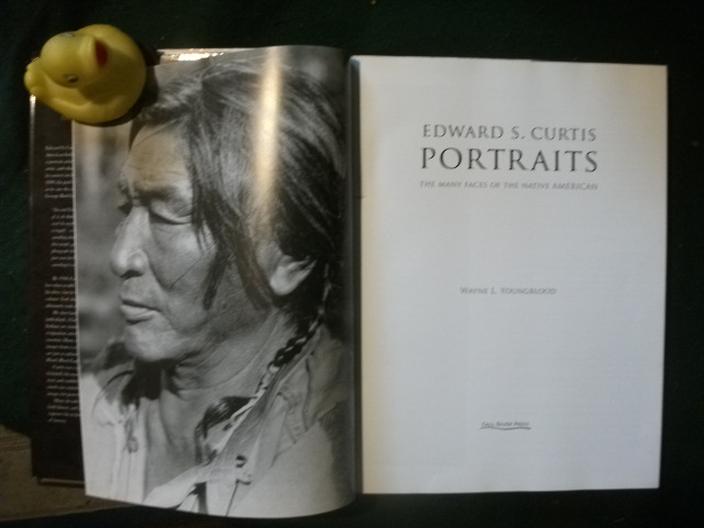 Edward S. Curtis Portraits: The Many Faces Of The Native American (1st edition) by Wayne L. Youngblood. Compendium Publishing, 2009 - Image 7