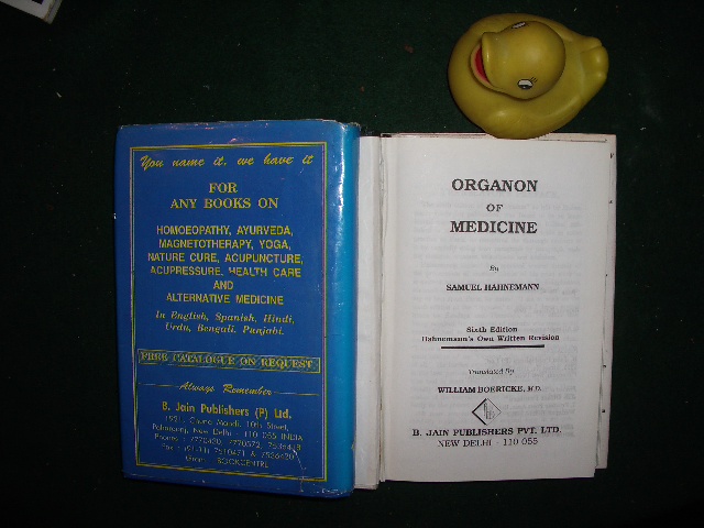 Organon Of Medicine by Samuel Hahnemann. B. Jain Publishers, 1997 and 1999 - Image 3