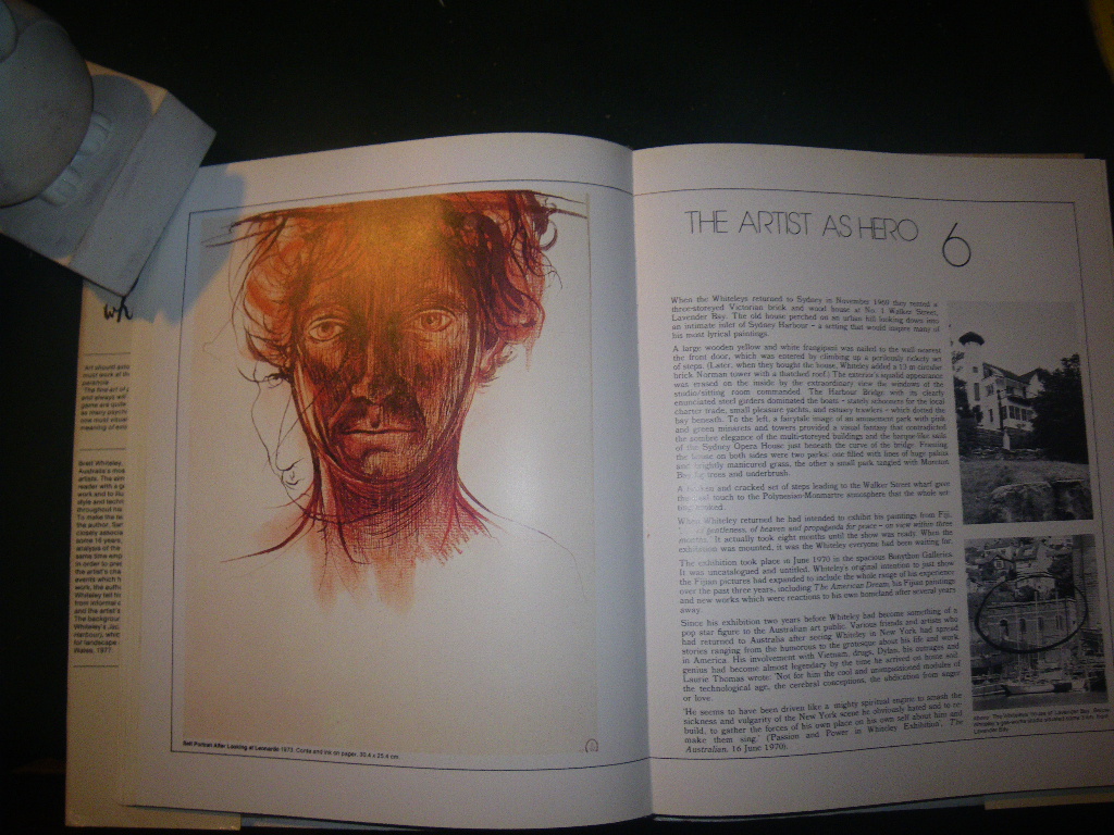 Brett Whiteley (1st edition) by Sandra McGrath. Bay Books, 1979 - Image 7