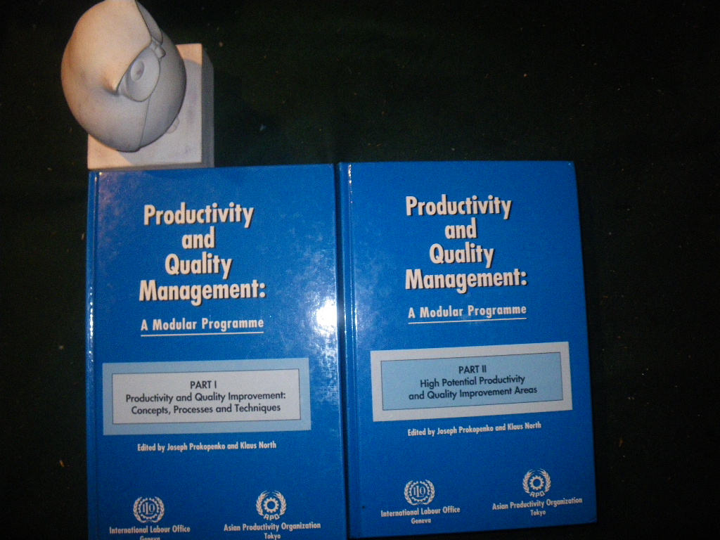 Productivity And Quality Management: A Modular Programme Parts I & II (1st edition) by Joseph Prokopenko and Klaus North (eds). International Labour Organization, 1996 - Image 4