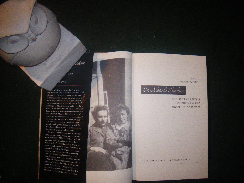In Albert's Shadow: The Life And Letters Of Mileva Mirec, Einstein's First Wife (1st edition) by Milan Popovic (ed) Johns Hopkins University Press, 2003 - Image 4