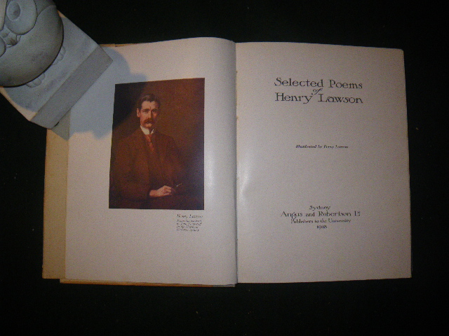 Selected Poems Of Henry Lawson (1st edition) by Henry Lawson. Illustrated by Percy Leason. Angus & Robertson, 1918 - Image 6