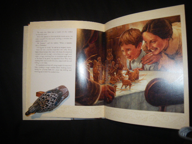 The Christmas Miracle Of Jonathan Toomey (1st edition) by Susan Wojciechowski. Illustrated by P.J. Lynch. With storytime CD narrated by James Earl Jones. Walker Books, 1995 - Image 4