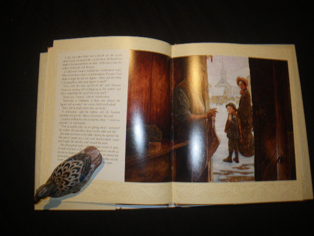 The Christmas Miracle Of Jonathan Toomey (1st edition) by Susan Wojciechowski. Illustrated by P.J. Lynch. With storytime CD narrated by James Earl Jones. Walker Books, 1995 - Image 3