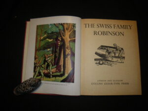 The Swiss Family Robinson (Illustrated). Collins Clear-Type Press c. 1950