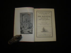 Ibn Battuta: Travels In Asia And Africa 1325-1354 by H. A. R. Gibb et al (eds) Routledge & Kegan Paul, 1957