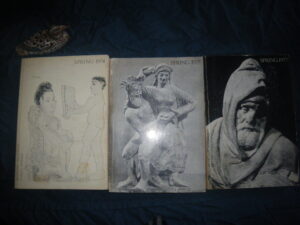 Spring: An Annual Of Archetypal Psychology And Jungian Thought (1st editions) The Analytical Psychology Club Of New York. Spring Publications, 1965-1977